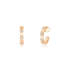 [Demi jewelry]Hollow Design Four-Leaf Clover Flower Shape Ring