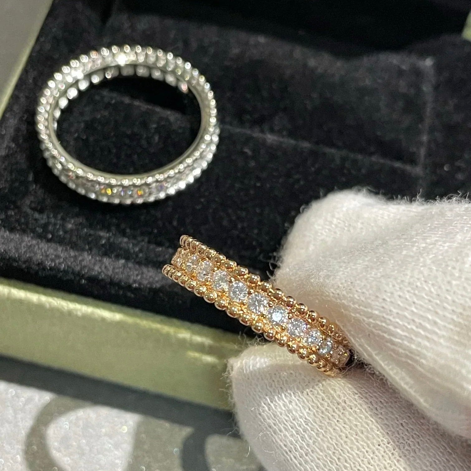 [Demi jewelry]PERLEE DIAMOND SILVER RING