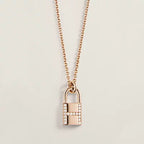 [Demi jewelry]HM ADVANCED NICHE LOCK HEAD NECKLACE DIAMONDS