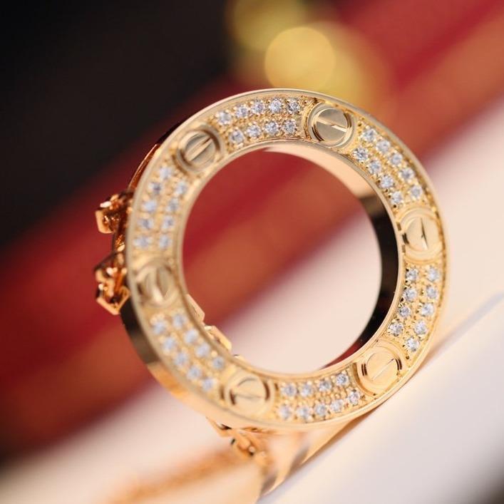 [Demi jewelry]LOVE NECKLACE ADJUSTABLE ROSE GOLD