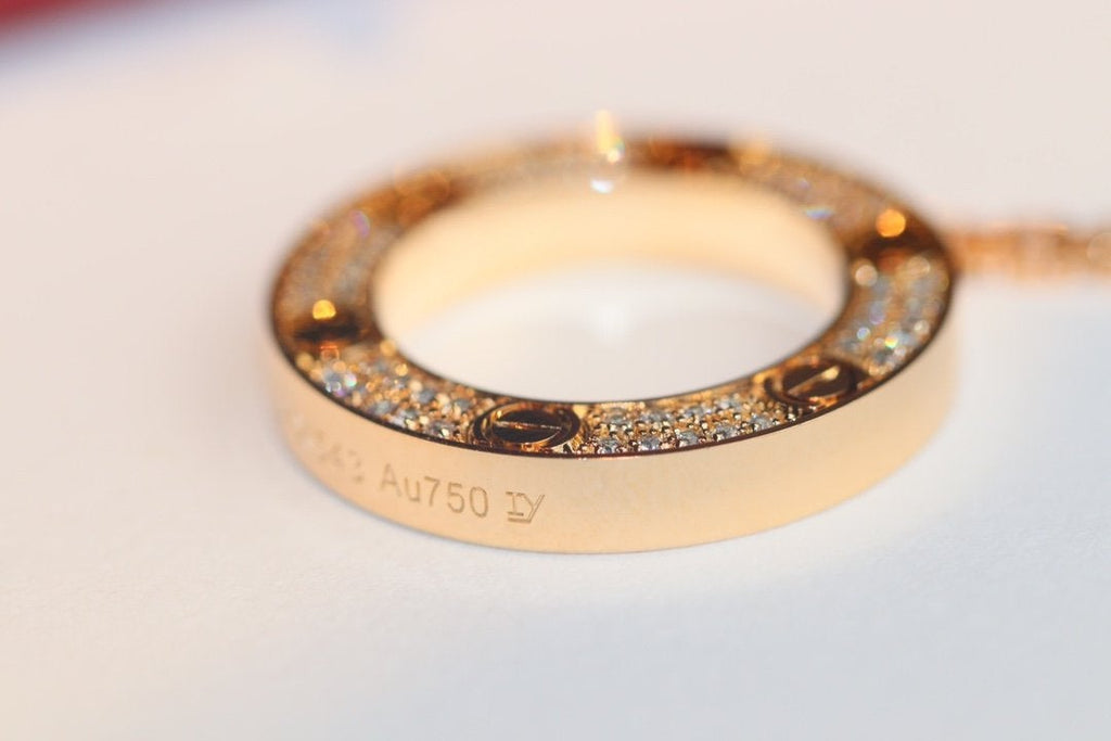 [Demi jewelry]LOVE NECKLACE ADJUSTABLE ROSE GOLD