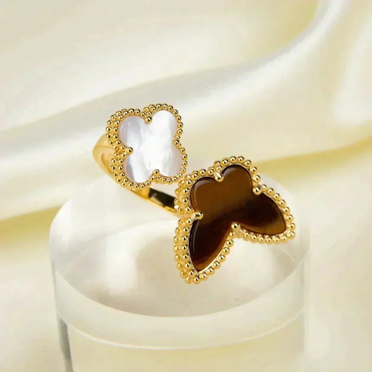 [Demi jewelry]LUCKY BETWEEN THE FINGER RING