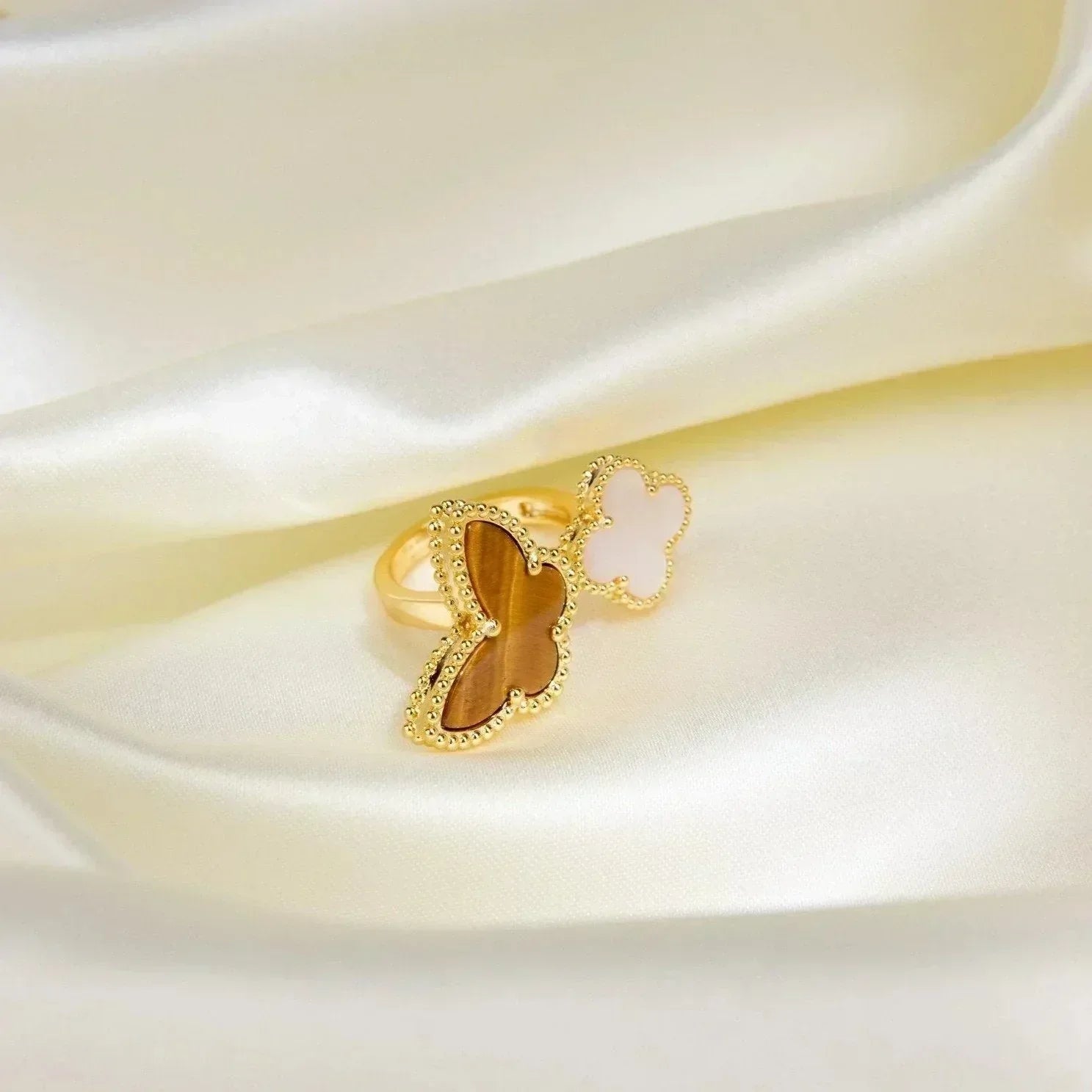 [Demi jewelry]LUCKY BETWEEN THE FINGER RING