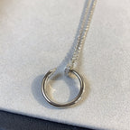 [Demi jewelry]JUSTE NECKLACE SILVER