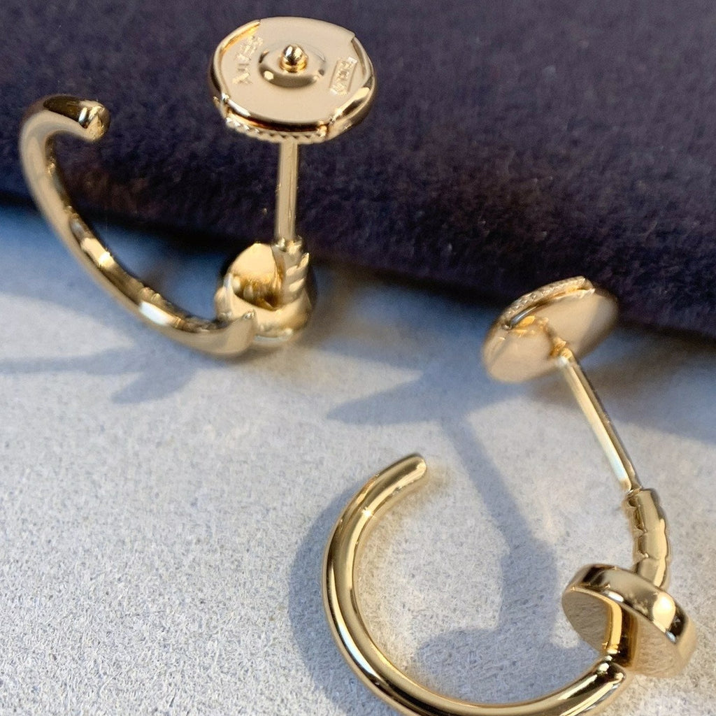 [Demi jewelry]JUSTE EARRINGS PINK GOLD