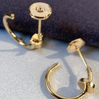 [Demi jewelry]JUSTE EARRINGS PINK GOLD