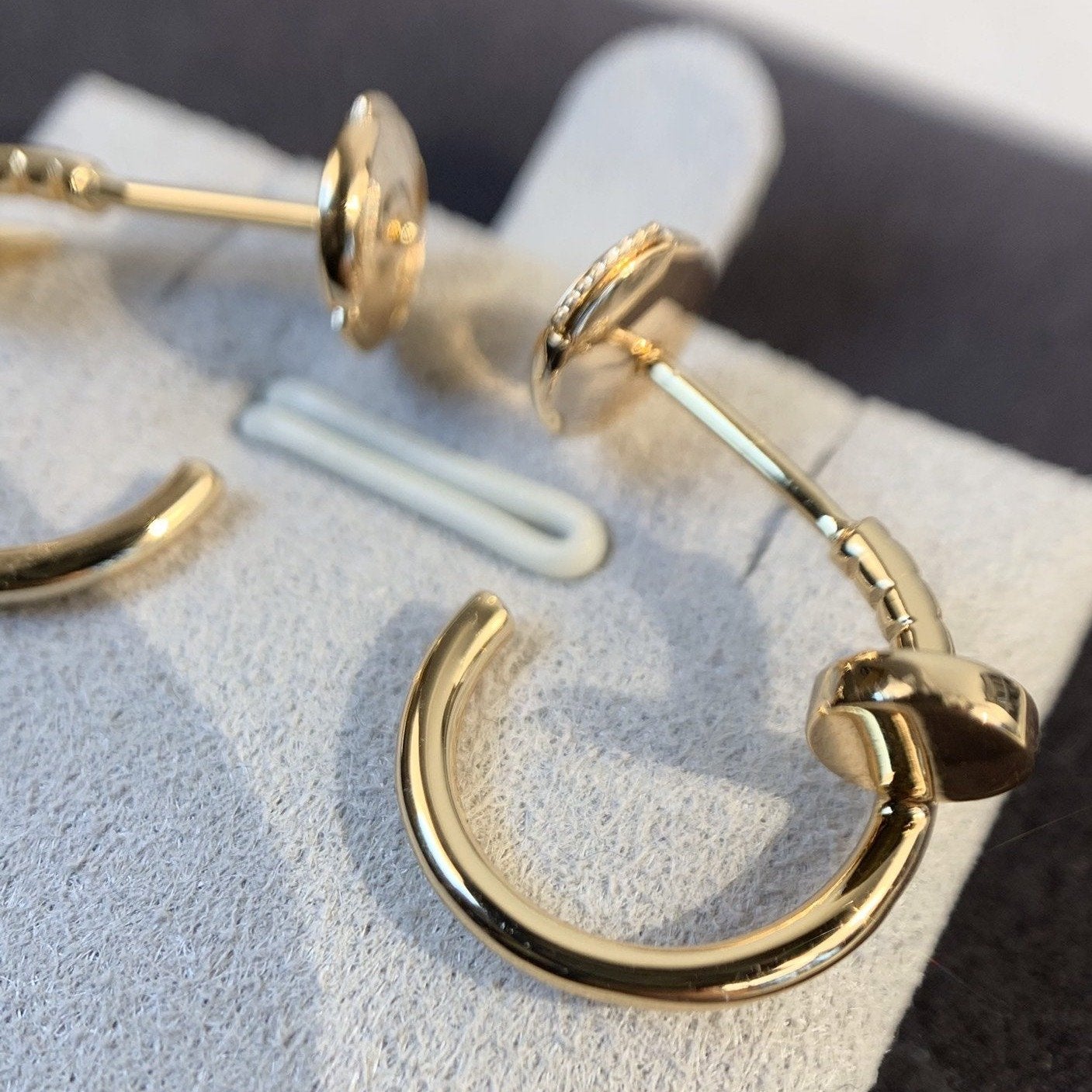 [Mystic]JUSTE EARRINGS PINK GOLD