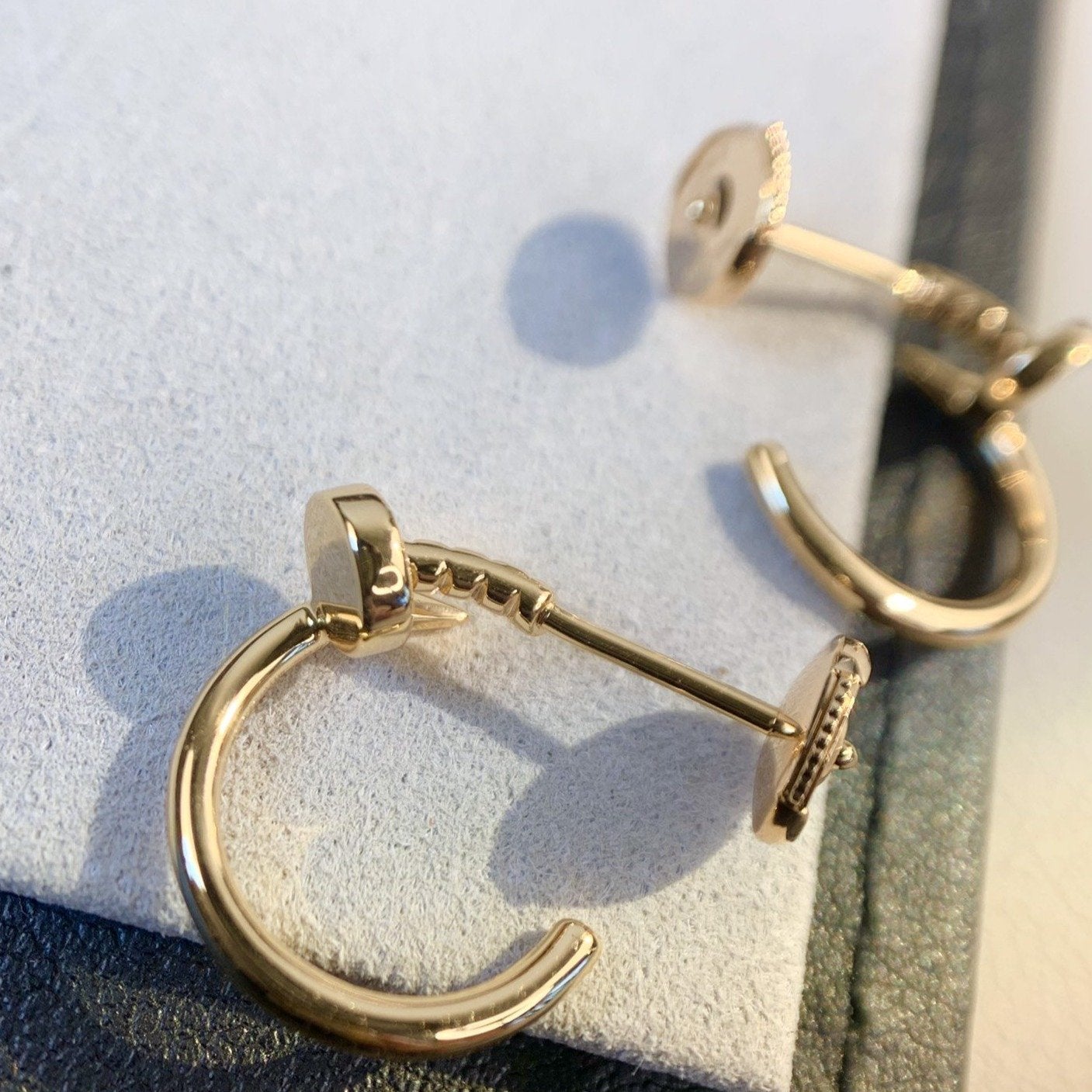 [Demi jewelry]JUSTE EARRINGS PINK GOLD