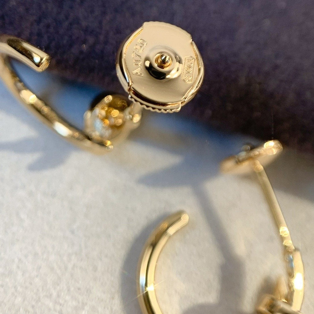 [Demi jewelry]JUSTE EARRINGS PINK GOLD