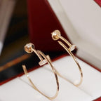 [Demi jewelry]JUSTE EARRINGS DIAMONDS 1.8MM