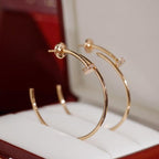 [Demi jewelry]JUSTE EARRINGS DIAMONDS 1.8MM