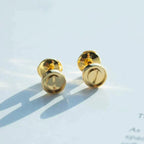 [Demi jewelry]LOVE EARRINGS GOLD 10MM