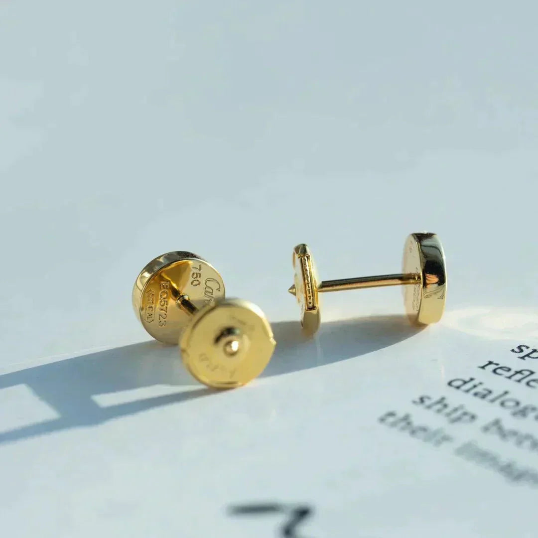 [Demi jewelry]LOVE EARRINGS GOLD 10MM