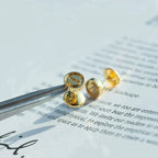 [Demi jewelry]LOVE EARRINGS GOLD 10MM