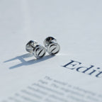 [Demi jewelry]LOVE EARRINGS SILVER 10MM