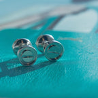 [Demi jewelry]LOVE EARRINGS SILVER 10MM