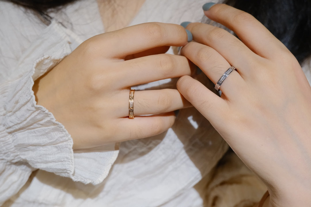 [Demi jewelry]LOVE RING 2.65MM DIAMOND