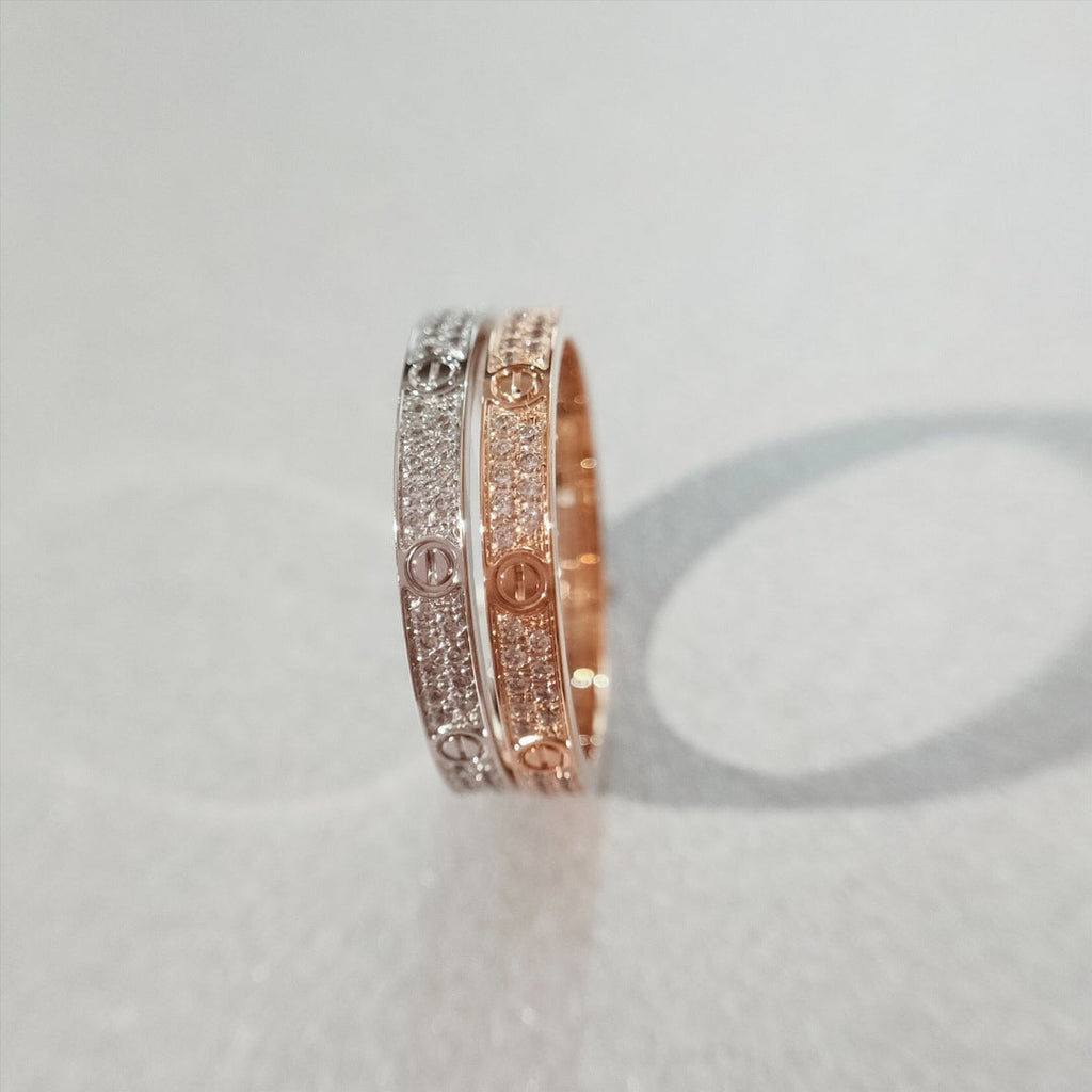 [Demi jewelry]LOVE RING 2.65MM DIAMOND