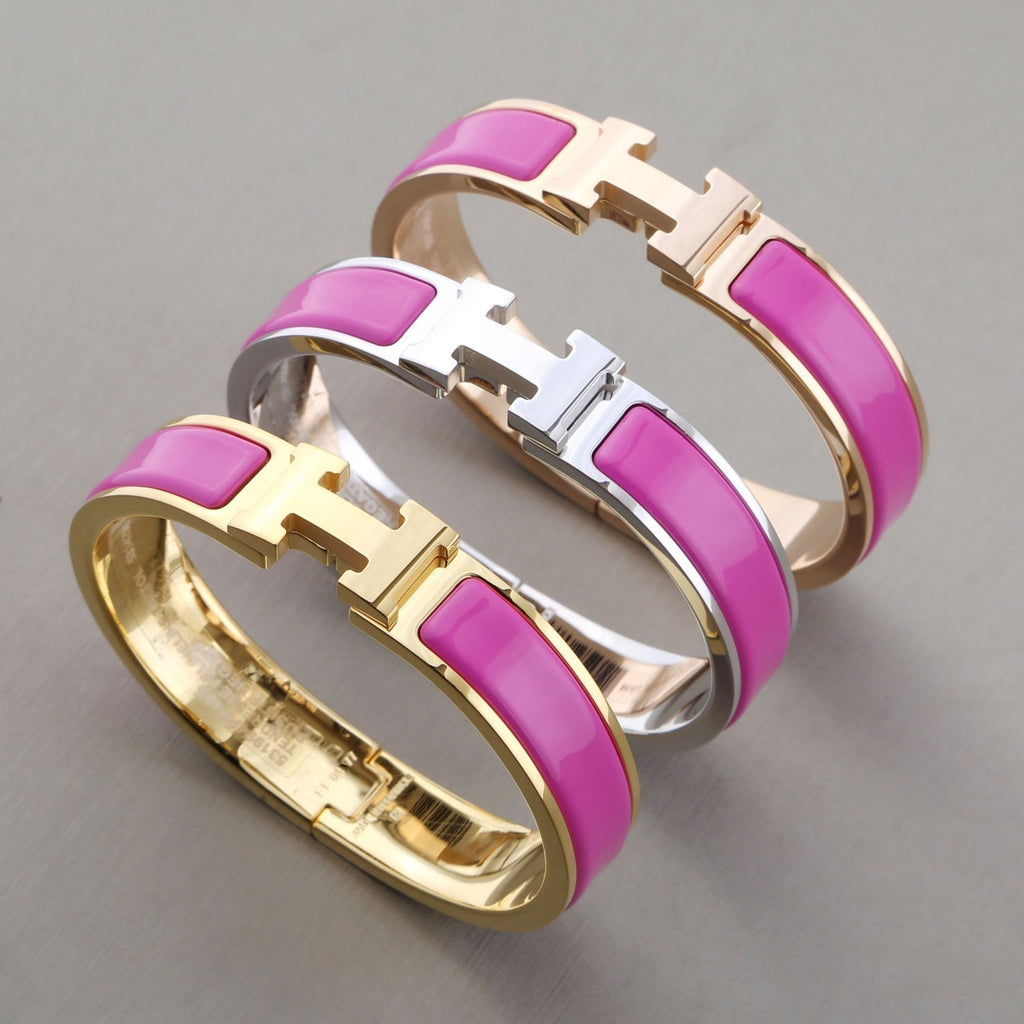 [Demi jewelry]H PURPLE BRACELET