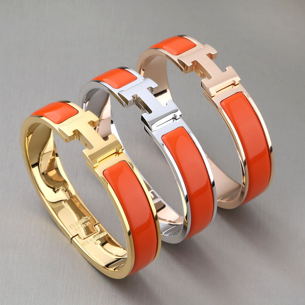 [Demi jewelry]H ORANGE BRACELET