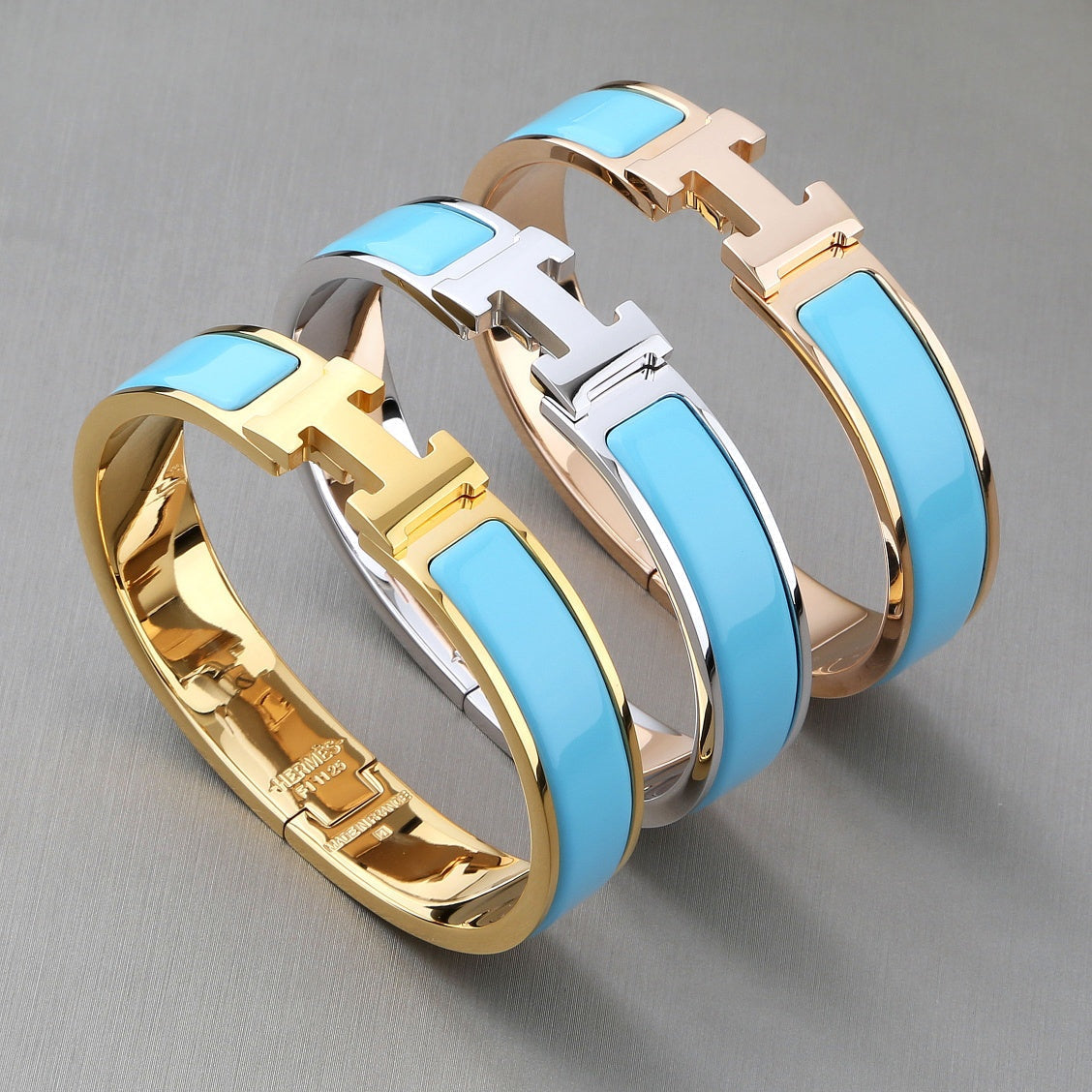 [Demi jewelry]H CLOUD BLUE BRACELET