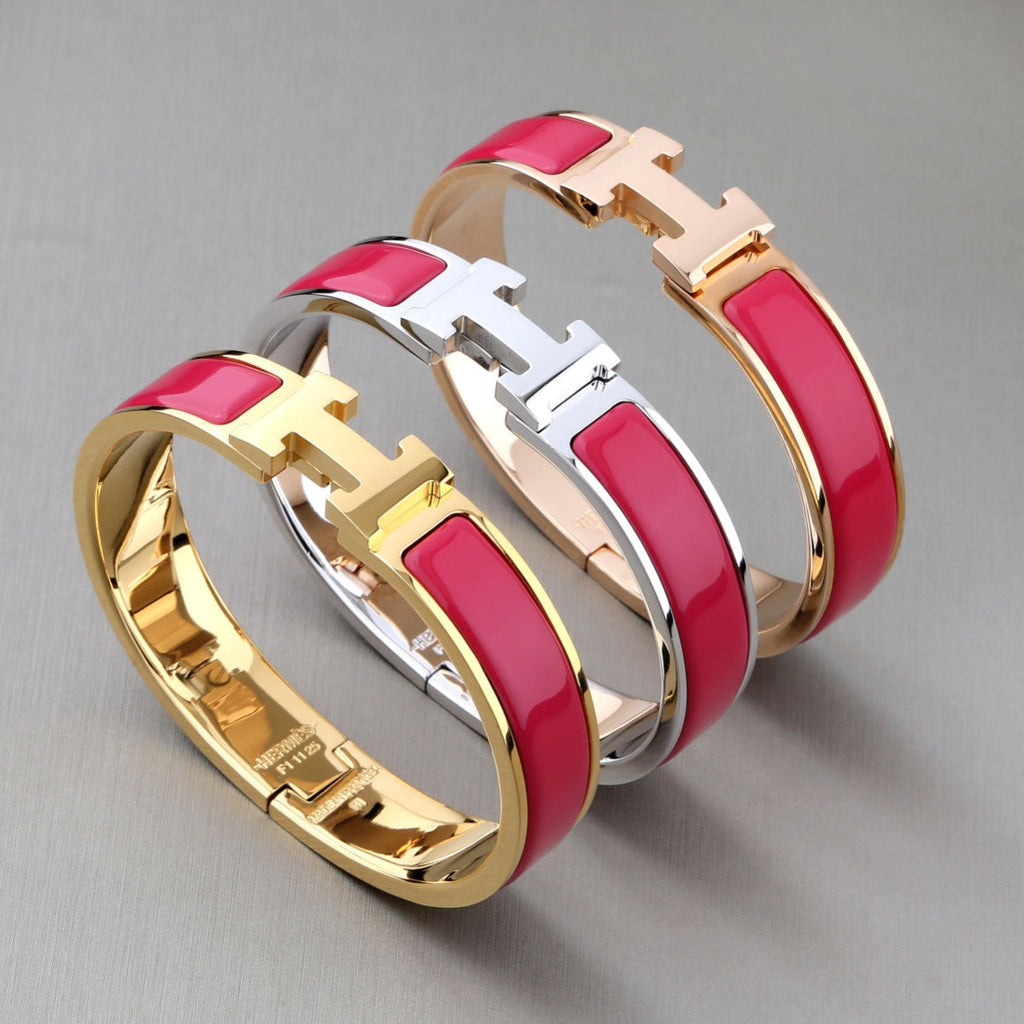 [Demi jewelry]H RED BRACELET