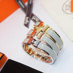 [Demi jewelry]H LIGHT BLUE BRACELET