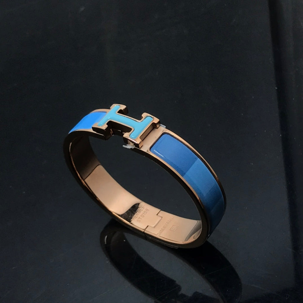 [Demi jewelry]H BRACELET BLUE RAINBOW CERAMIC