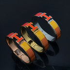 [Demi jewelry]H BRACELET ORANGE RAINBOW CERAMIC