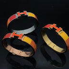 [Demi jewelry]H BRACELET ORANGE RAINBOW CERAMIC