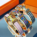 [Demi jewelry]H HORSE BRACELET 12MM