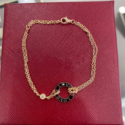 [Mystic]LOVE BRACELET 2 DIAMOND
