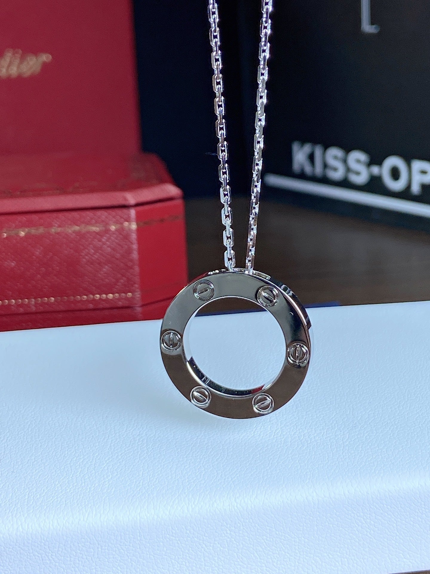 [Demi jewelry]LOVE NECKLACE 16MM