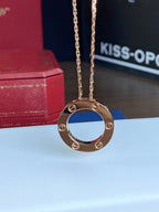 [Demi jewelry]LOVE NECKLACE 16MM