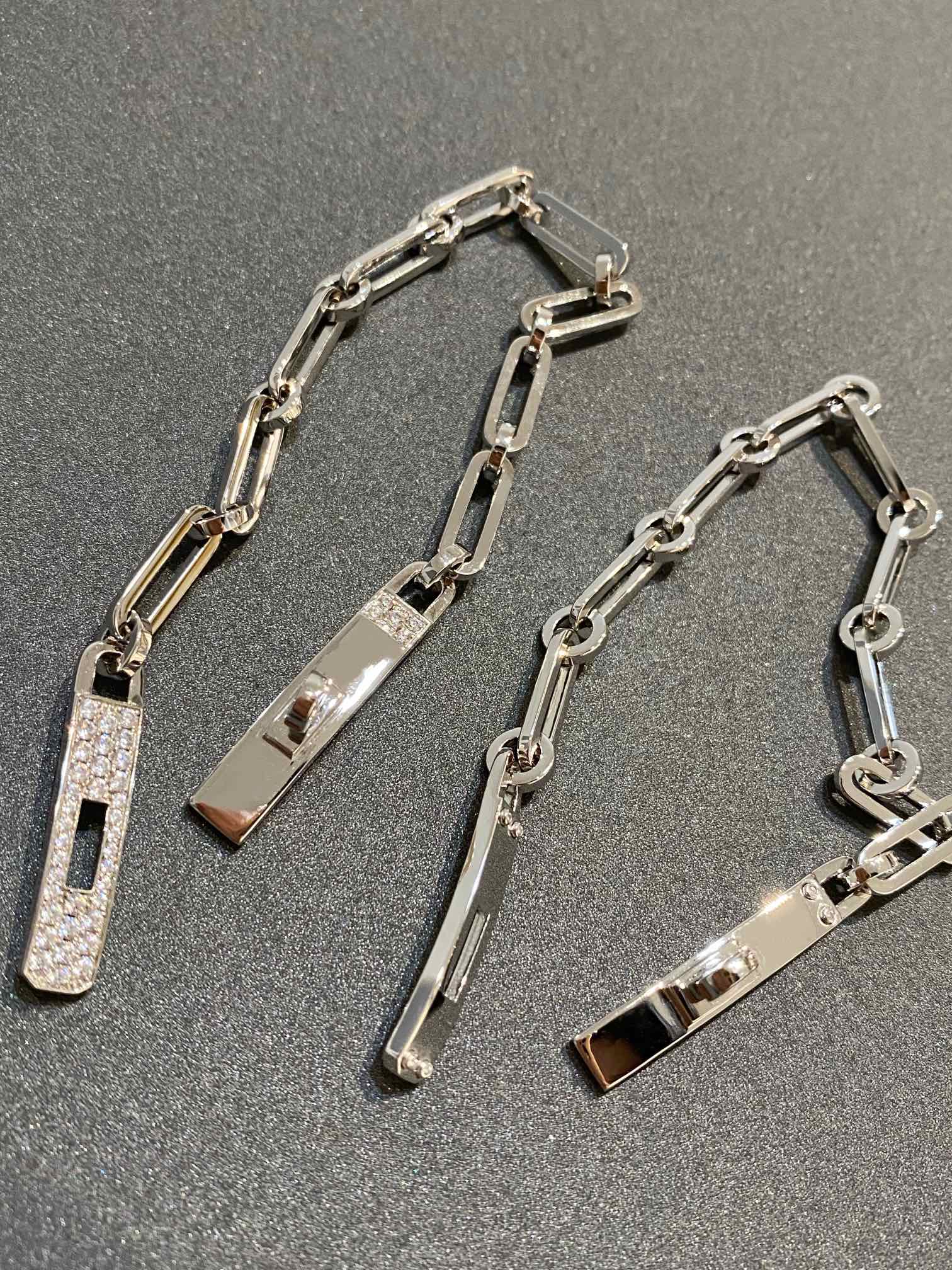 [Demi jewelry]CHAINE BRACELET SMALL MODEL DIAMOND