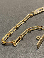 [Demi jewelry]CHAINE BRACELET SMALL MODEL DIAMOND