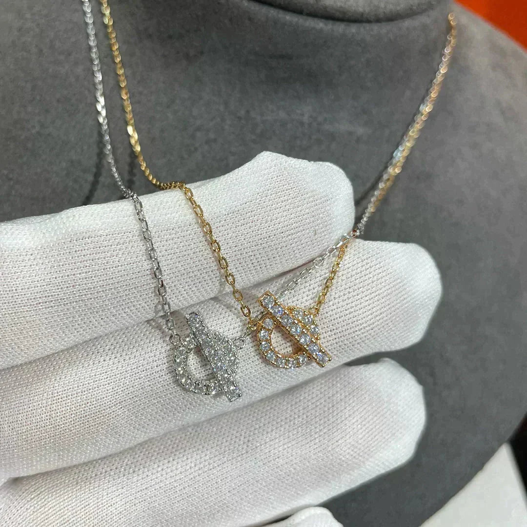 [Demi jewelry]ECHAPEE NECKLACE DIAMOND