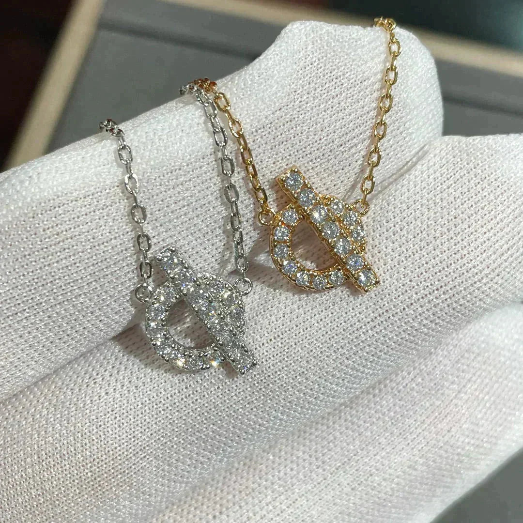[Demi jewelry]ECHAPEE NECKLACE DIAMOND