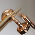 [Demi jewelry]JUSTE EARRINGS PINK GOLD