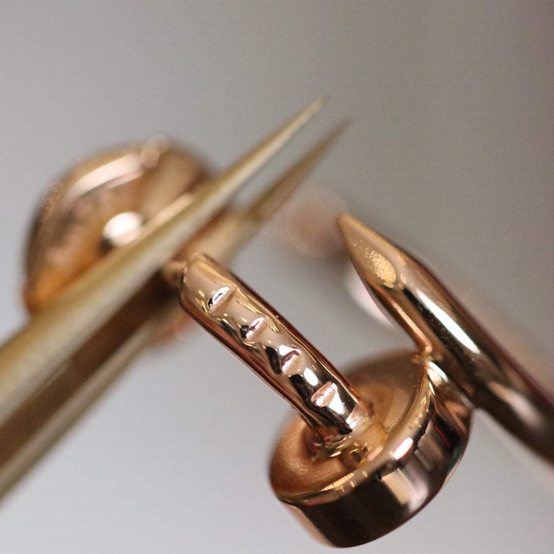 [Demi jewelry]JUSTE EARRINGS PINK GOLD