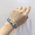 [Demi jewelry]H CLOUD BLUE BRACELET GOLD DIAMOND