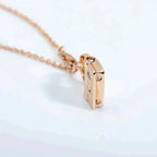 [Demi jewelry]AMULETTE PEDANT ROSE GOLD NECKLACE