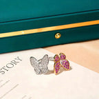 [Demi jewelry]TWIN BUTTERFLY DIAMOND RING