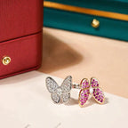 [Demi jewelry]TWIN BUTTERFLY DIAMOND RING