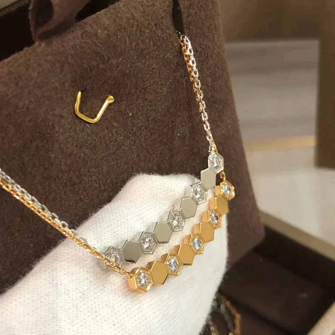 [Demi jewelry]BEE LOVE NECKLACE DIAMOND