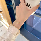 [Demi jewelry]STAR 1 DIAMOND PINK GOLD BRACELET