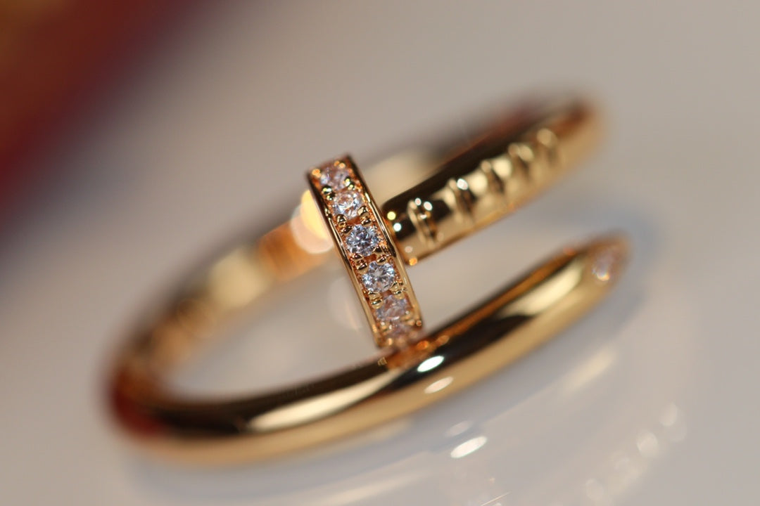 [Demi jewelry]JUSTE RING 2.65MM GOLD DIAMOND