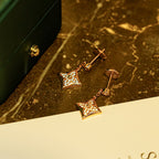 [Demi jewelry]STAR DIAMONDS EARRINGS GOLD