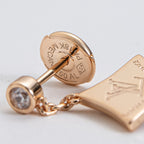 [Demi jewelry]STAR DIAMONDS EARRINGS GOLD