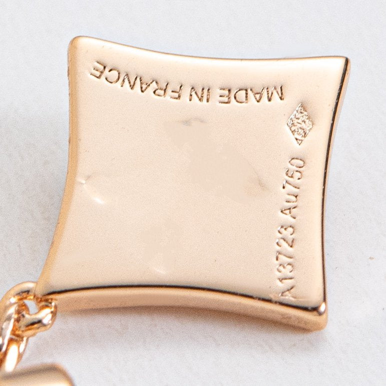 [Demi jewelry]STAR DIAMONDS EARRINGS GOLD